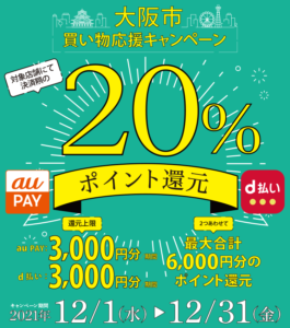 大阪市買い物応援キャンペーン画像