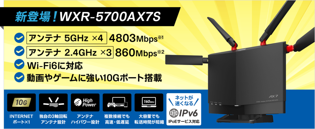 WXR-5700AX7S