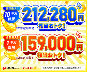 OCNインターネットバナー300×250