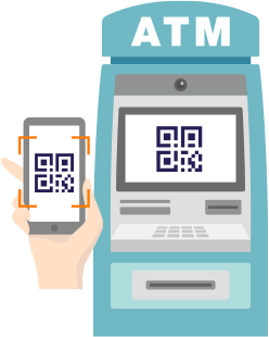 アプリでATM
