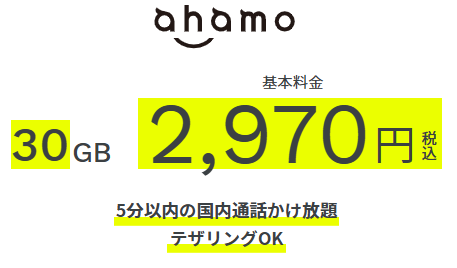 ahamo料金体系